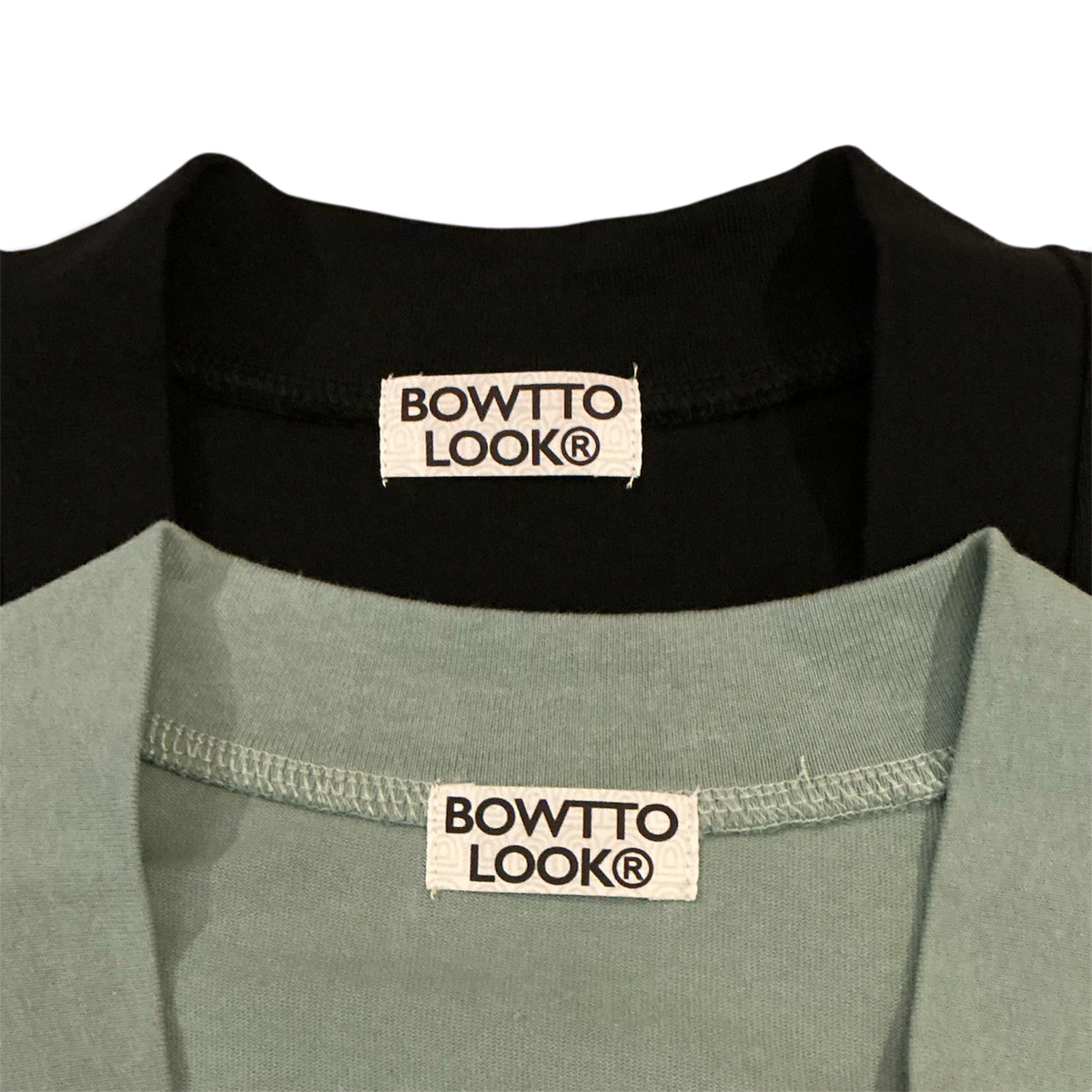 BWL LOGO STANDARD COTTON BAORI(Cardigan)- DEEP Black