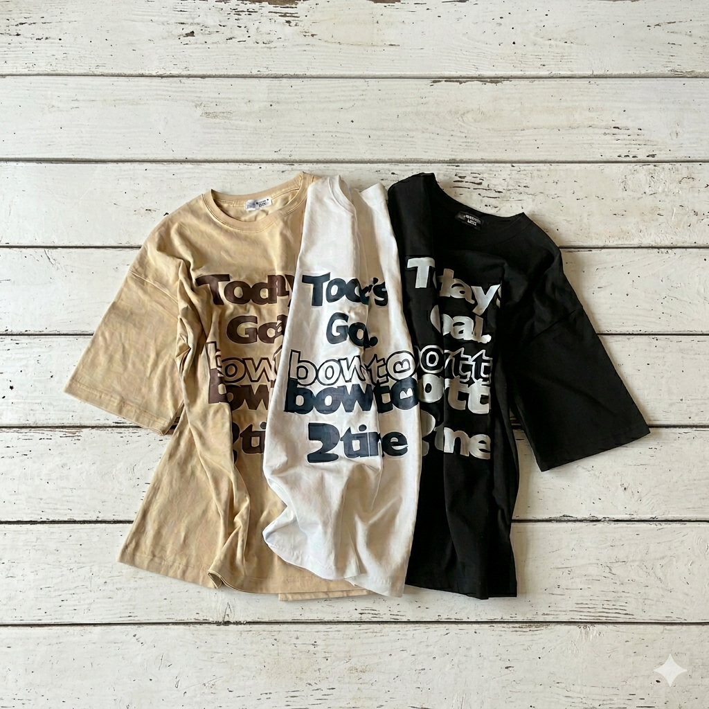 BWL TG BOWTTO 2TIME BIGTEE-Sand beige