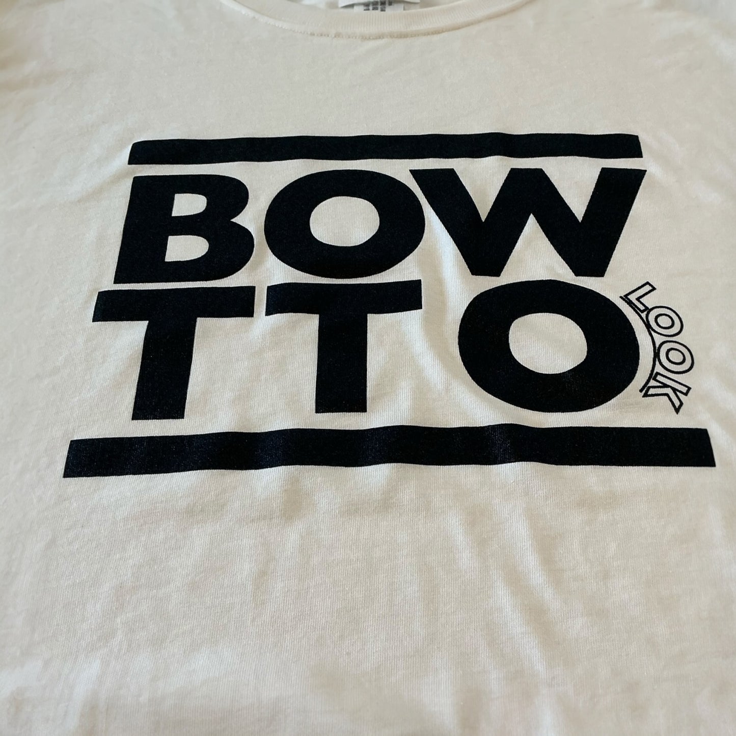 BWTLK TRIBREND NAME BIGTEE-Vintage OffWhite