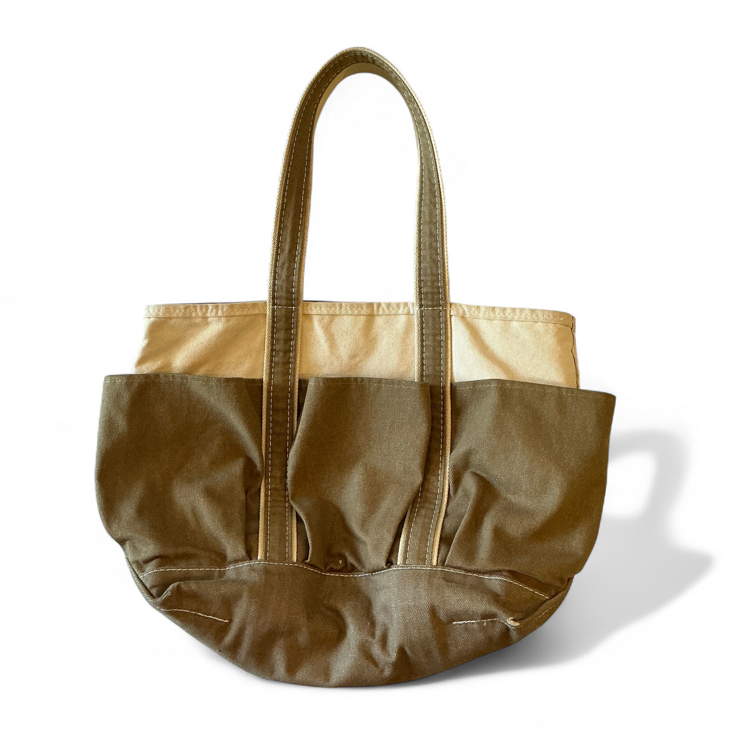 VTG USA製 L.L.Bean ボート・アンド・トート ジップトップ Beige