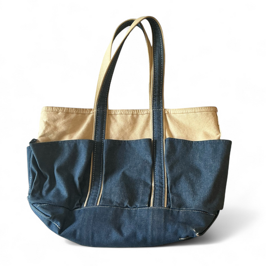 VTG USA製 L.L.Bean ボート・アンド・トート ジップトップ Blue