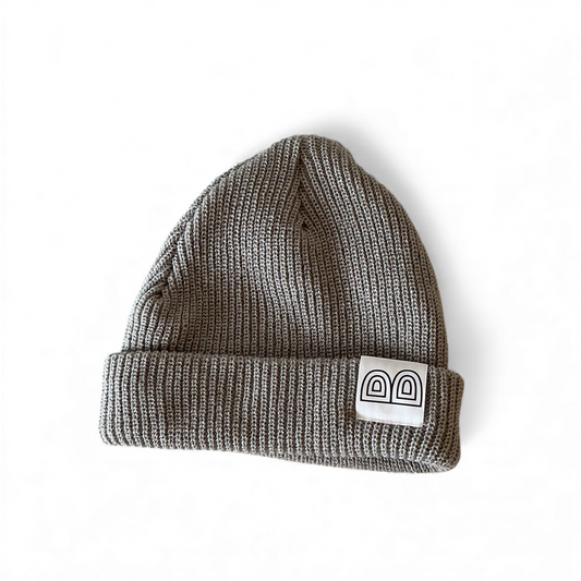 BWL"B"LOGO Beanie-Gray