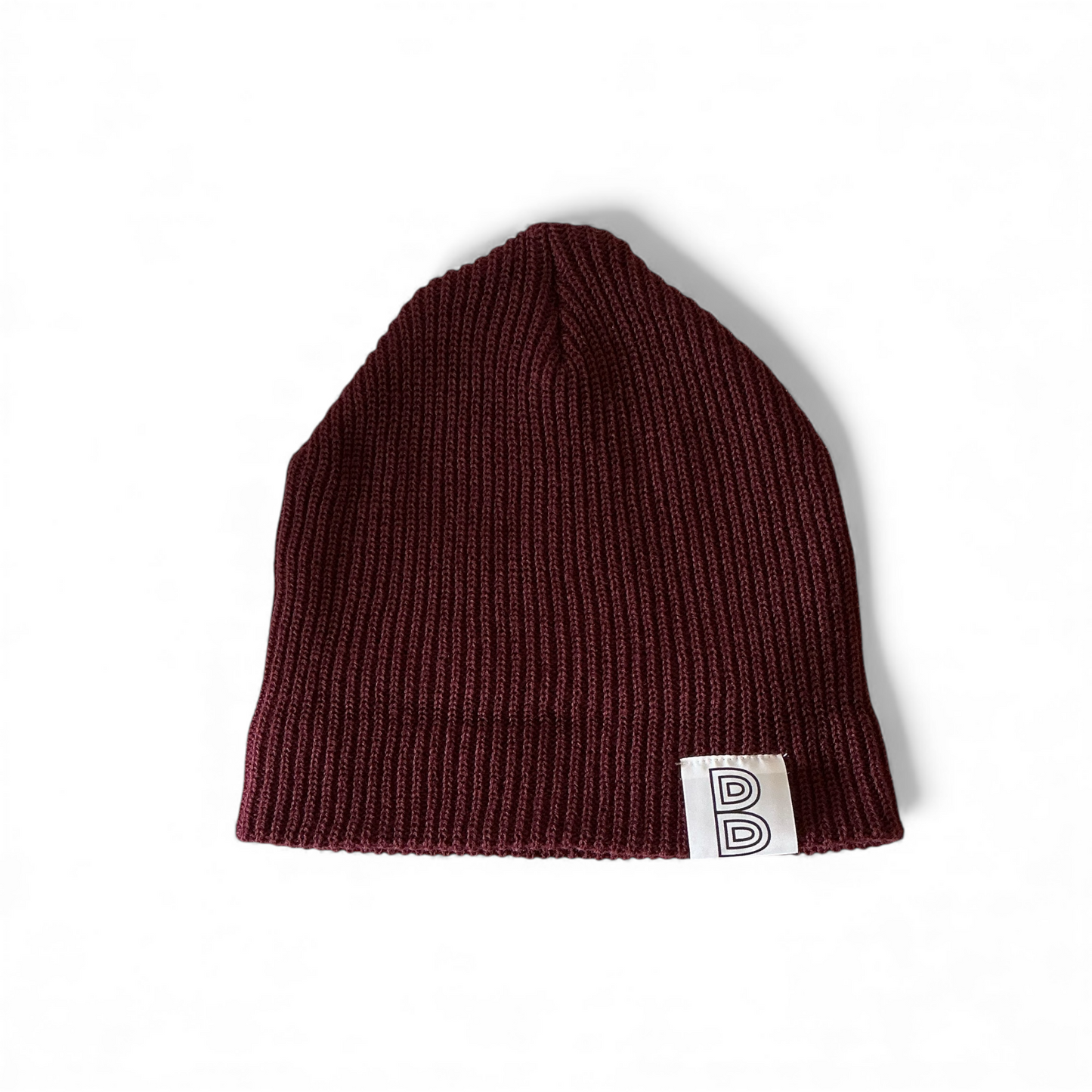 BWTLK"B"LOGO Beanie-Burgundy