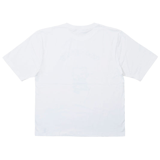 BWL  TASOGARE HALF SLEEVES BIG TEE-White