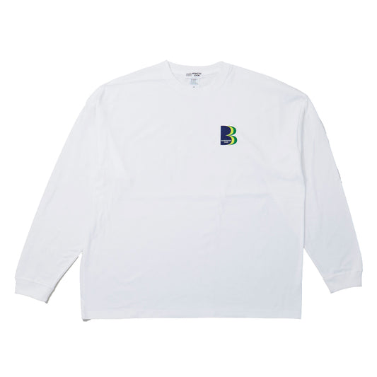 BWL "THEME LOGO" LONG SLEEVE BIGTEE-White
