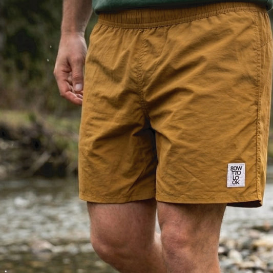 BWL LIGHT SHORTS-Light Brown