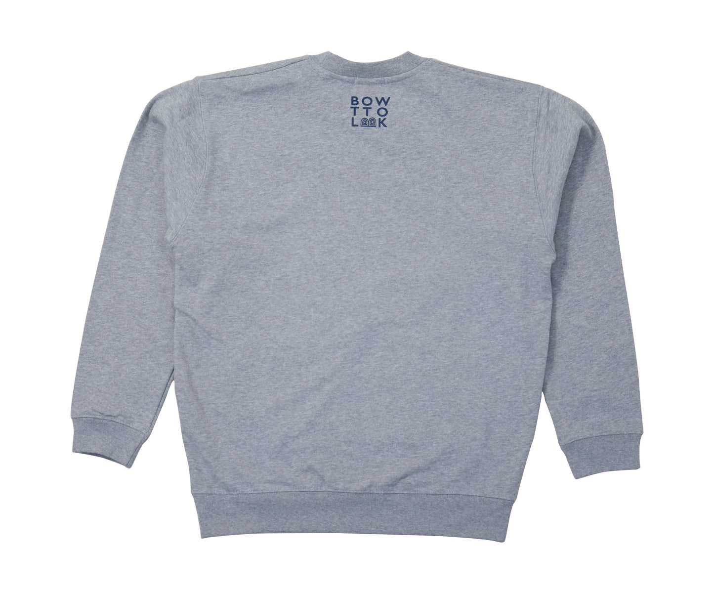 NEW BWTLK ”French Terry” CREWNECK SWEAT-Heather Gray