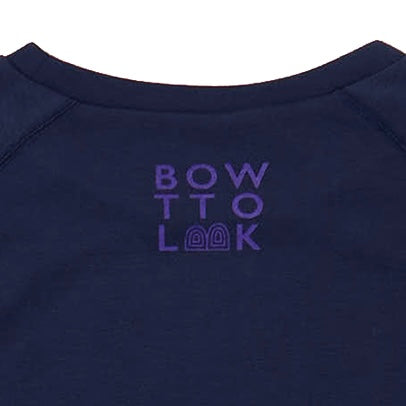 BWL “CBD”Chill Out Raglan Tee -FlowNavy