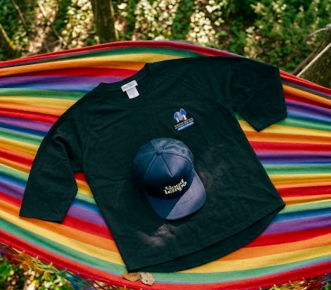 BWL ”HAMMOCK”３/4SLEEVE TEE‐ Black
