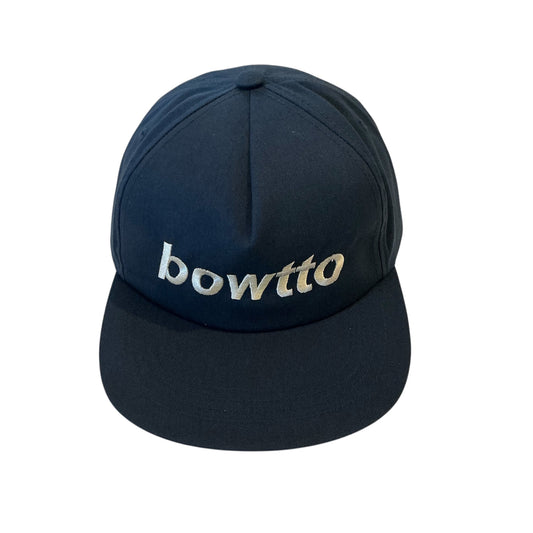 BWTLK NAME 5PANEL FLATCAP-Navy
