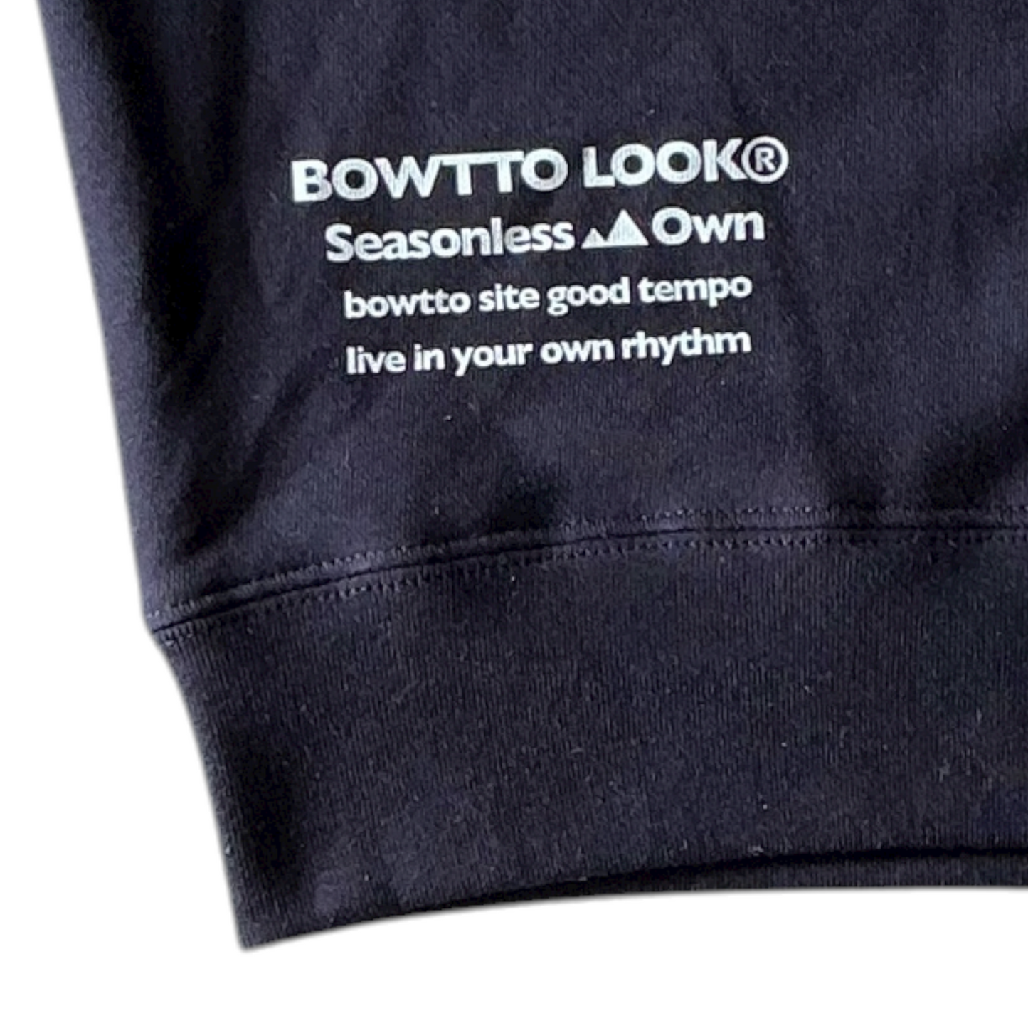 BWL ”French Terry” CREWNECK SWEAT-Navy