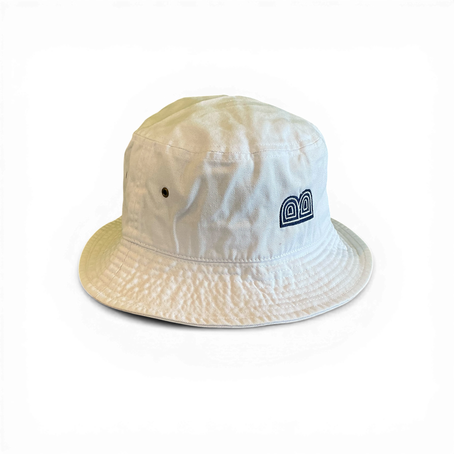 BWL LOGO BUCKET HAT-White