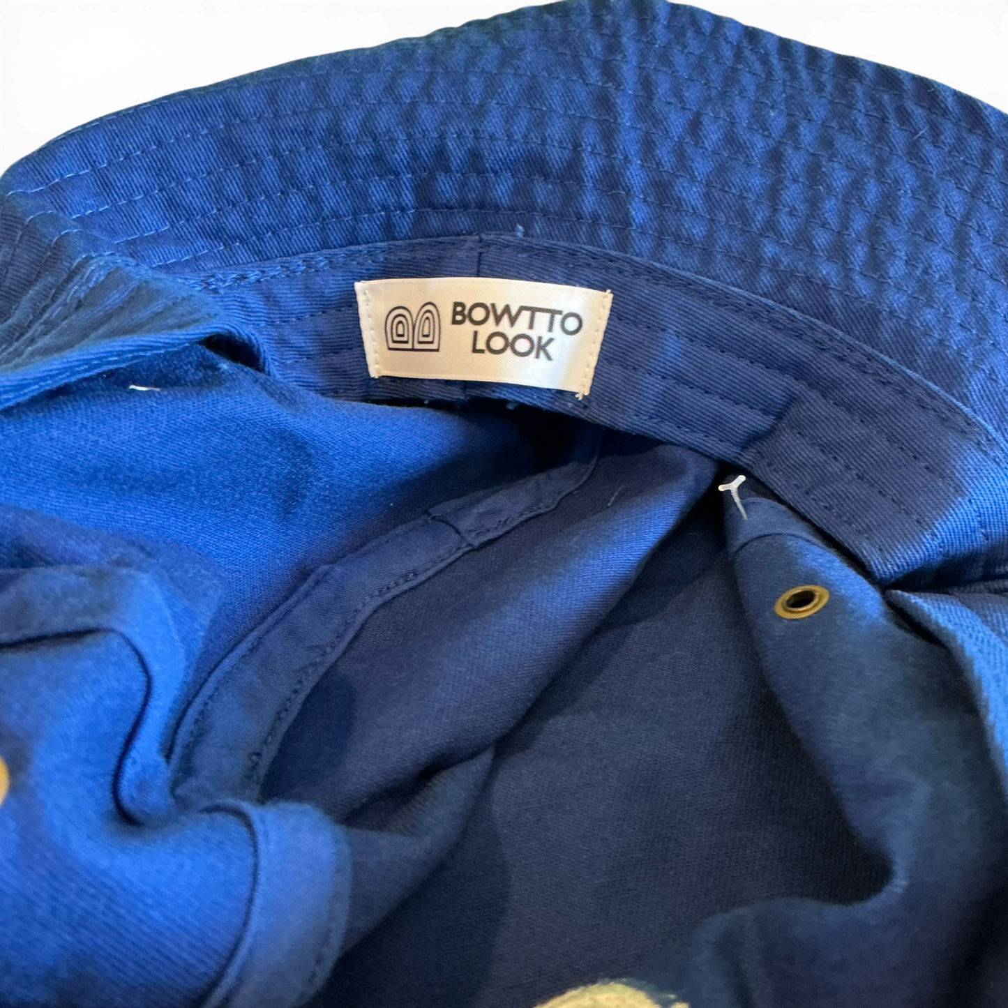BWL LOGO BUCKET HAT-Blue