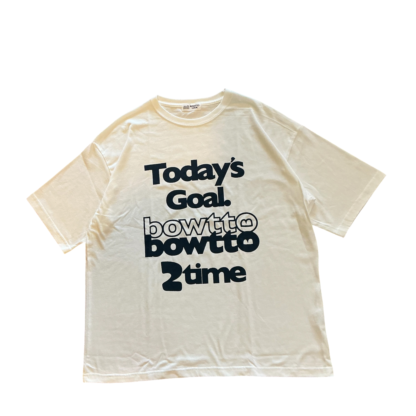 BWL TG BOWTTO 2TIME BIGTEE-White