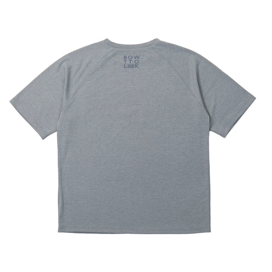 BWL “CBD”Chill Out Raglan Tee -FlowGray
